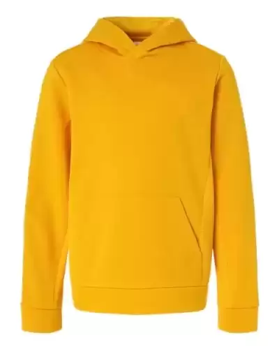 Team 365 TT400Y Youth Squad Hooded Tech Fleece Pullover