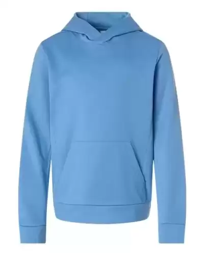 Team 365 TT400Y Youth Squad Hooded Tech Fleece Pullover