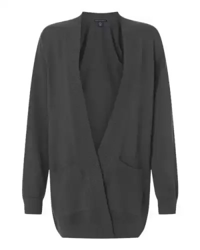 Devon & Jones DG447W Women's New Classics Open Cardigan Sweater