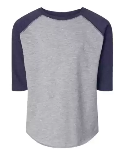 Rabbit Skins 3330 Toddler Baseball Fine Jersey Three-Quarter Sleeve Tee