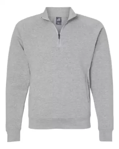 J. America 8869 Triblend Quarter-Zip Sweatshirt