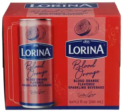 Lorina, Beverage Sparkling Blood Orange, 11.2 Oz X 6 (Case of 4)