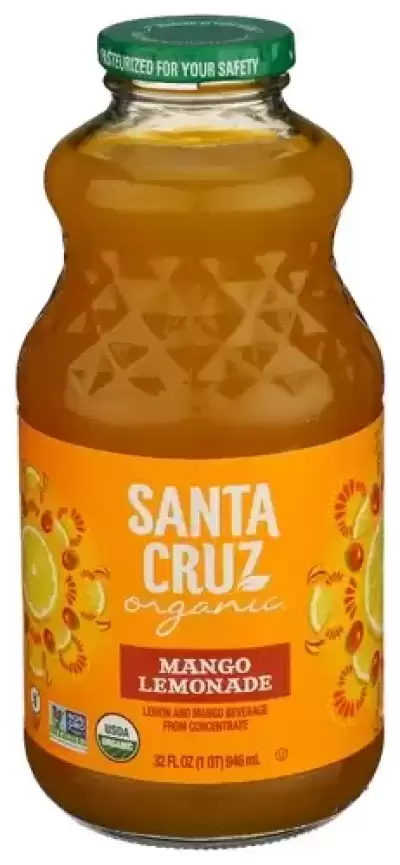 Santa Cruz, Juice Mango Lemonade Org, Case of 12 X 32 Oz