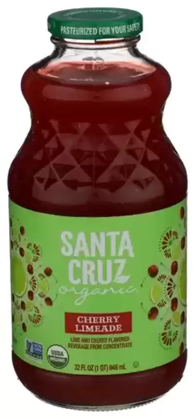 Santa Cruz, Organic Cherry Limeade, 32 Fl Oz