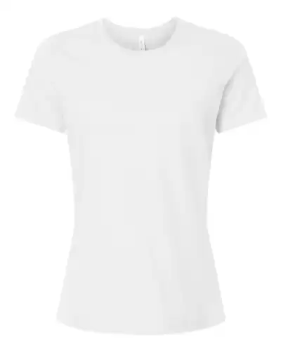 BELLA + CANVAS 6400CVC Women?s Relaxed Fit Heather CVC Tee 2 Pack