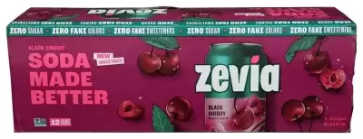 Zevia, Black Cherry Soda Zero Calorie, 144 Oz (Case Of 2)
