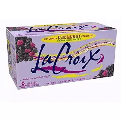 La Croix, Sparkling Water Black Razzberry, 96 Oz (Case Of 3)