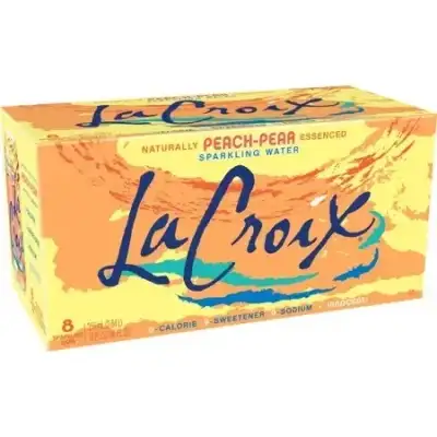 Lacroix Peach-Pear Sparkling Water - 8Pk/12 Fl Oz