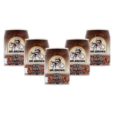 Mr. Brown Canned Coffee With Milk 240 Ml