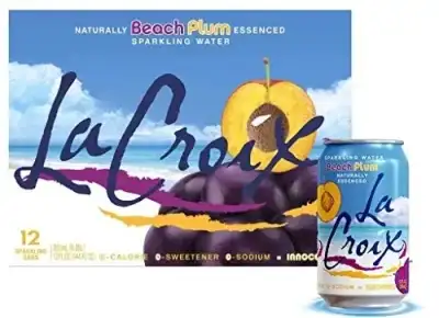 Lacroix, Sparkling Water Beach Plum, 12 Count (Case Of 2)