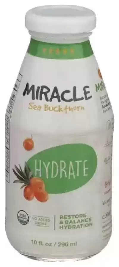 Miracle Sea Buckthorn Hydrate ? Organic Sea Buckthorn Juice Drink ? Natural Omega 7 & Antioxidant Su