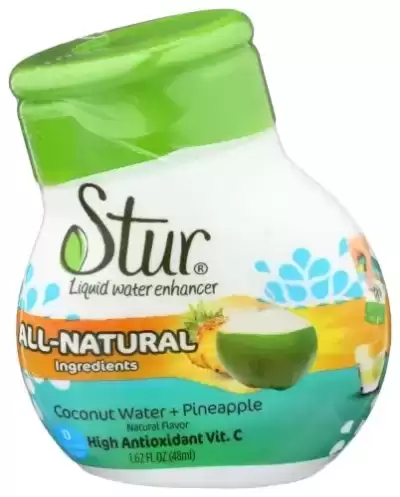 Stur Liquid Water Enhancer Coconut Water Pineapple 1.1 Fl Oz