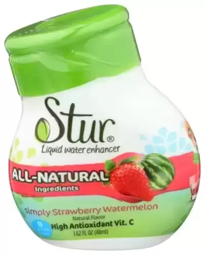 Stur, Wtr Enhncr Liq Strwbry Wt, 1.62 Oz(Case Of 6)