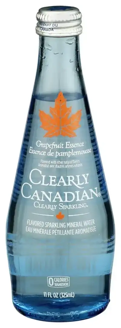 Clearly Canadian Grapefruit Essence Sparkling Mineral Water
