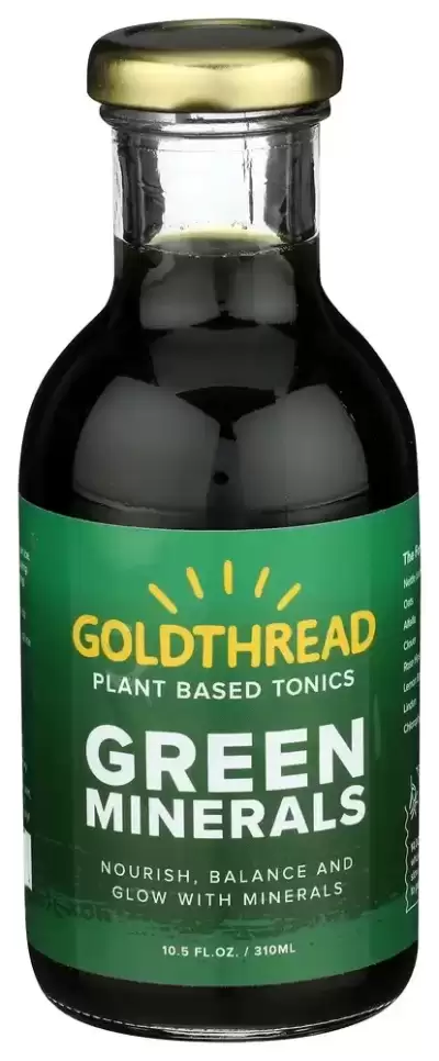 Goldthread, Plant Based Tonic Green Mineral, 10.5 Oz (Case Of 12)