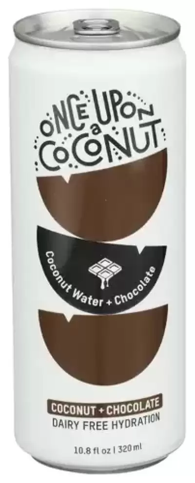 Once Upon A Coconut, Chocolate, Coconut Water, 10.8 Oz