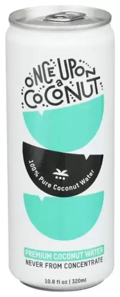 Once Upon A Coconut, Pure Coconut Water, 10.8 Oz