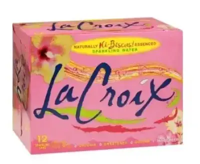 Lacroix Core Sparkling Water, 12 Oz, Hibiscus, Case Of 12 Cans