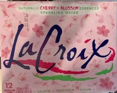 Lacroix, Sparkling Water Cherry Blossom, 144 Oz (Case Of 2)