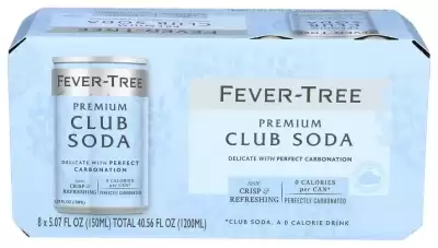 Fever Tree Club Soda Cans 150Ml