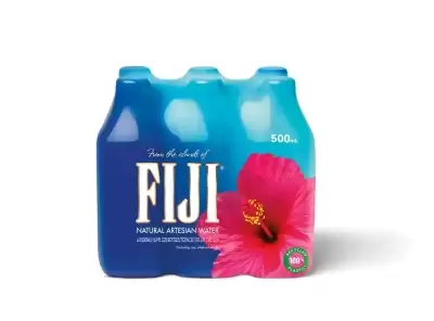 Fiji, Natural Artesian Bottled Water 500 Ml / 16.9 Fl Ounce