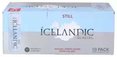 Icelandic Glacial Still Water 3/10Pk - 330Ml Cans