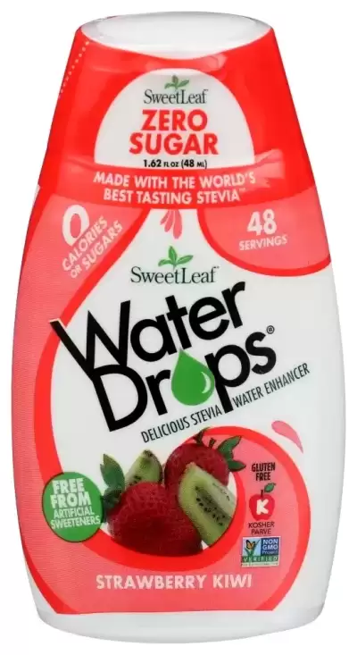 Sweetleaf Stevia, Sweet Drop Water Enhancer, Strawberry Kiwi 1.62 Oz
