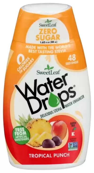 Sweetleaf Stevia, Waterdrops, Tropical Punch 1.62 Oz