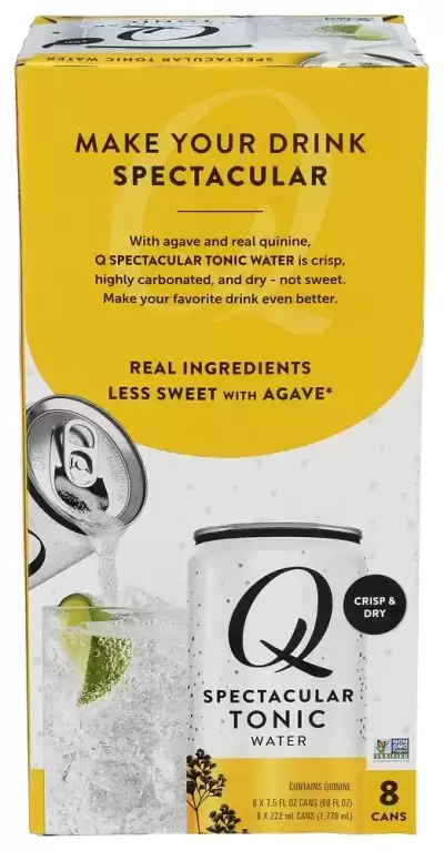 Q Tonic, Tonic Water Mixer, 60 Oz(Case Of 3)