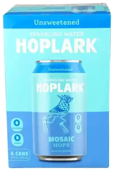 Hoplark Hoptea, Hop Tea Sparkler With Mosaic Hops, 12 Oz X6 (Case Of 4)