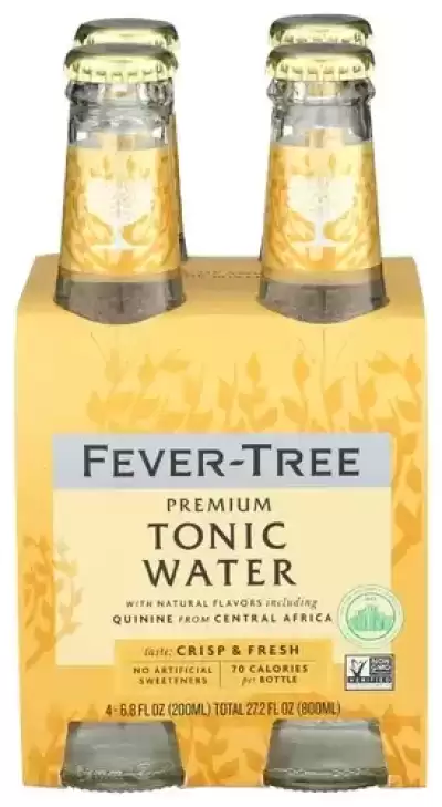 Fever Tree, Treecoc Ktail Mixer Tonic Water Pk Premium Indian, Case Of 6 X 27.2 Oz