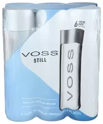 Voss, Norway Artesian Water, 101.4 Oz(Case Of 4)