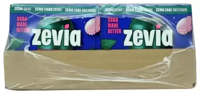 Zevia, Cherry Cola Zero Calorie Soda, 144 Oz (Case Of 2)