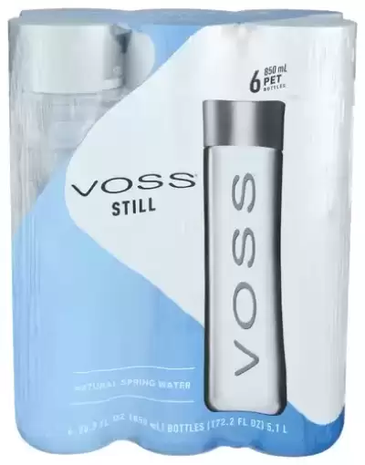 Voss, Norway Artesian Water, 172.2 Oz(Case Of 2)