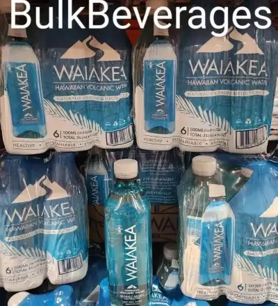 Waiakea Water 500Ml/12Pk | Hawaiian Volcanic Water | Naturally Alkaline | 2-6Pks