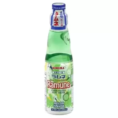 Kimura, Bev Ramune Melon, 6.76 Oz(Case Of 18)