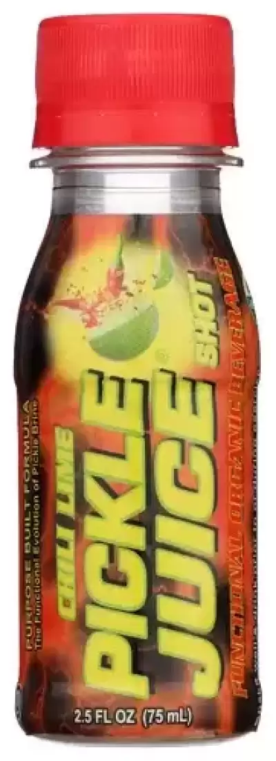 Pickle Juice Sports Drink Shots, Extra Strength, Chili Lime - Relieves Cramps Fast - Electrolyte Pic