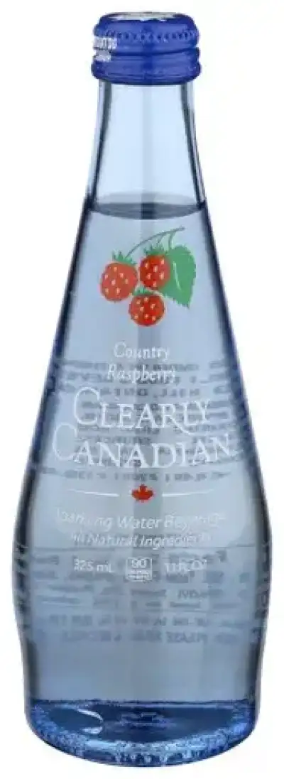 Clearly Canadian Raspberry Sparkling Spring Water 11 Fl. Oz.
