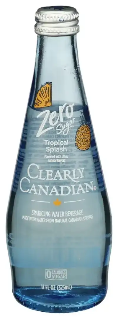 Clearly Canadian Zero Sugar Tropical Splash Sparkling Mineral Water