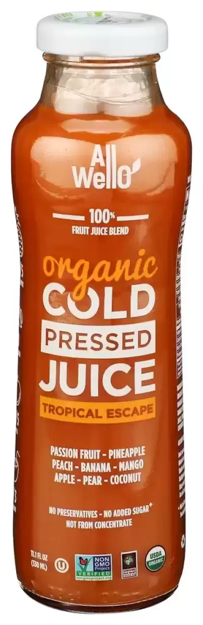 Khrm00351984 Organic Cold Pressed Tropical Escape Juice - 11.1 Fl Oz