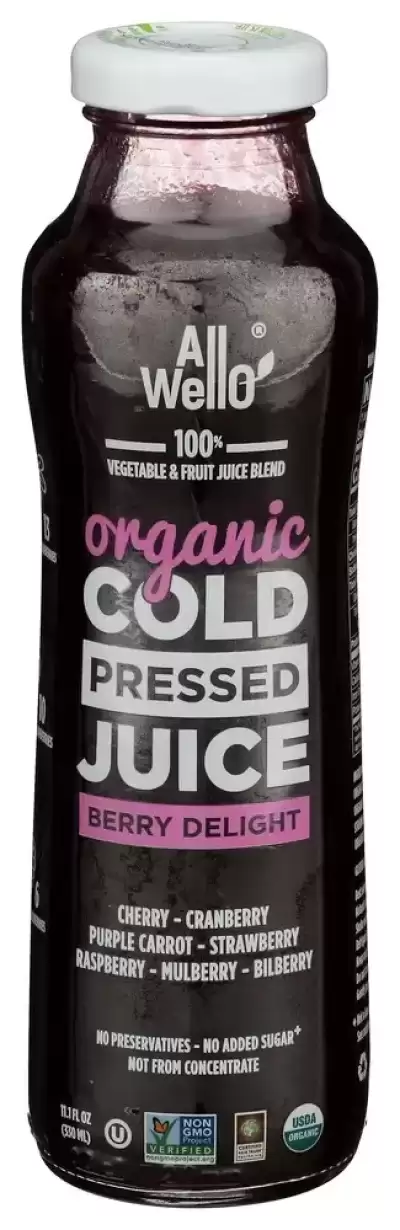 Khrm00351985 Organic Cold Pressed Berry Delight Juice - 11.1 Fl Oz