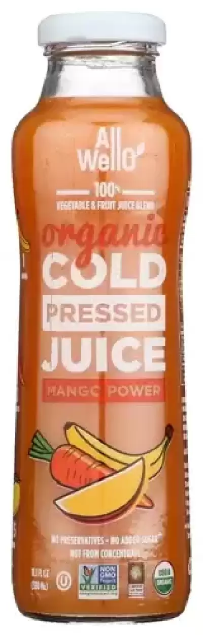 Khrm02315000 Organic Mango Power Cold Pressed Juice - 11.1 Fl Oz