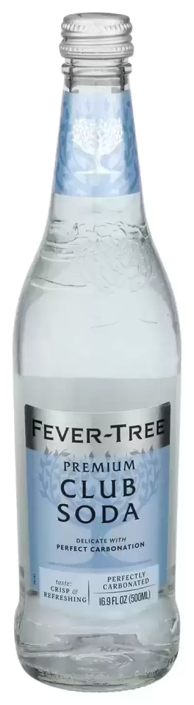 Fever Tree, Fever Tree Premium Club Soda, 16.9 Oz (Case Of 8)