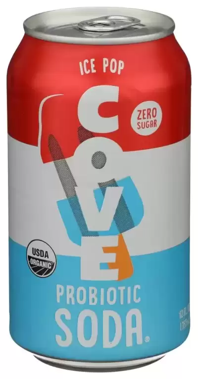 2414603 Zero Sugar Ice Pop Probiotic Soda, 355 Ml