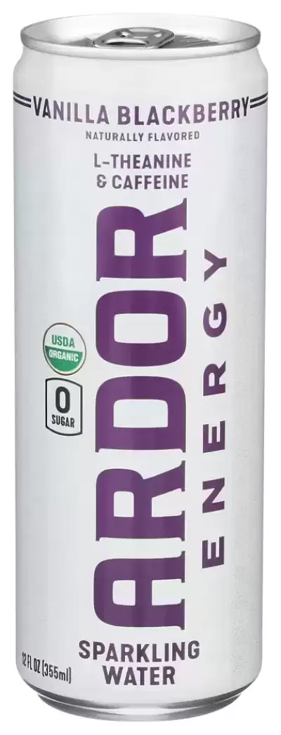 Ardor Organic, Vanilla Blackberry Sparkling Water, 12 Oz(Case Of 12)