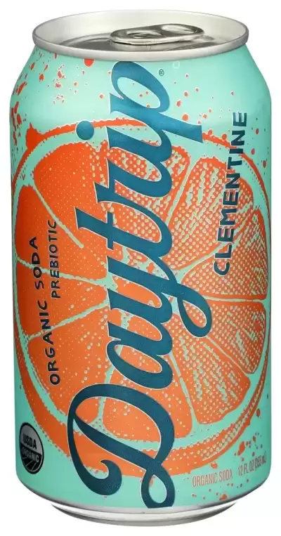 Daytrip Beverages, Organic Prebiotic Clementine Soda, 12 Oz (Case Of 12)