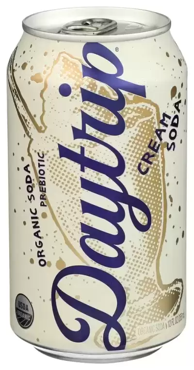 Daytrip Organic Prebiotic Cream Soda 12 Fl Oz