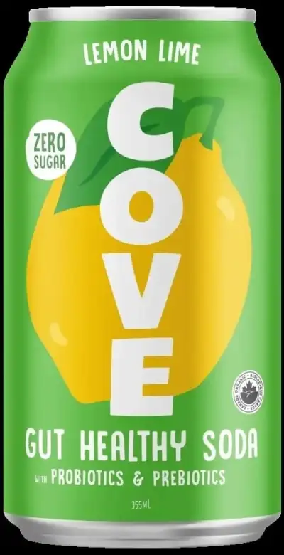 Khch02305763 12 Fl Oz Gut Healthy Lemon Lime Soda