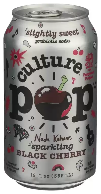 Khch02401020 12 Fl Oz Black Cherry Probiotic Soda