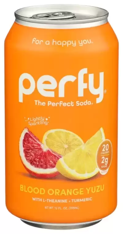 Perfy, Blood Orange Yuzu Drink, 12 Oz (Case Of 12)